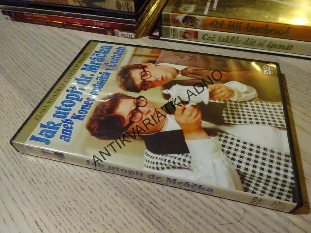 JAK UTOPIT DR. MRÁČKA ANEB KONEC VODNÍKŮ V ČECHÁCH, DVD FILM ČR