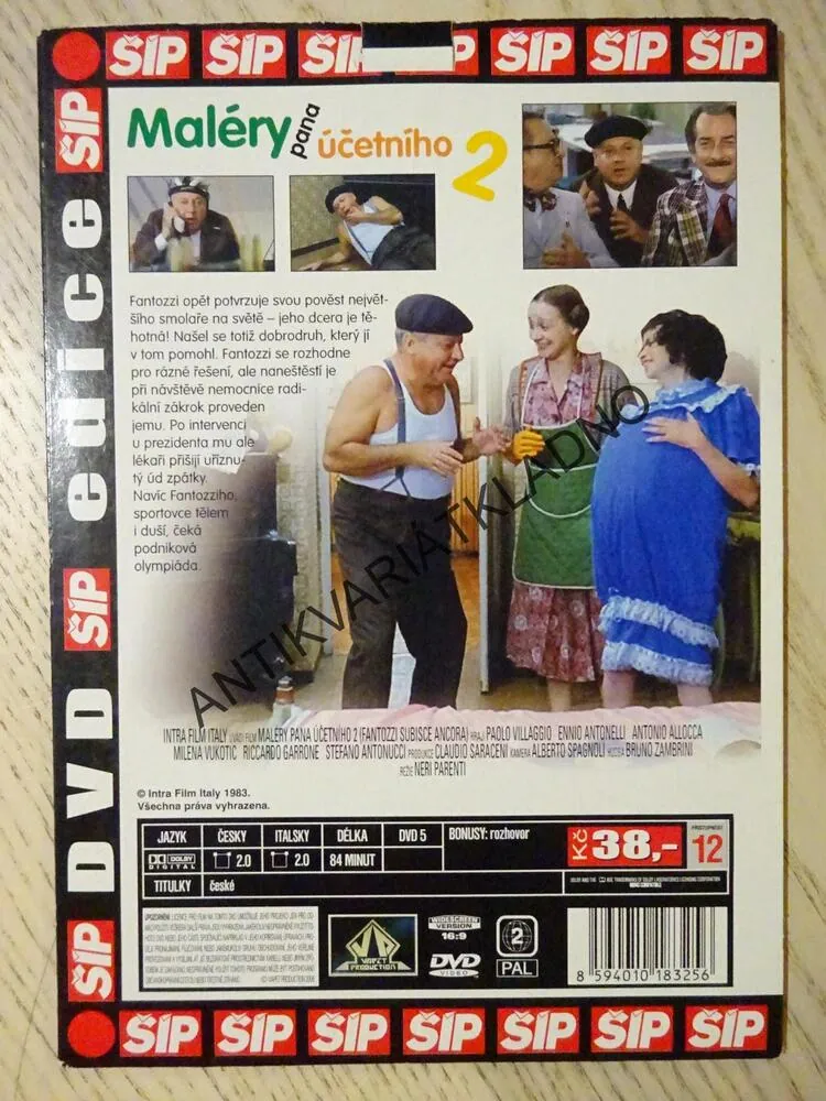 MALÉRY PANA ÚČETNÍHO 2., DVD FILM