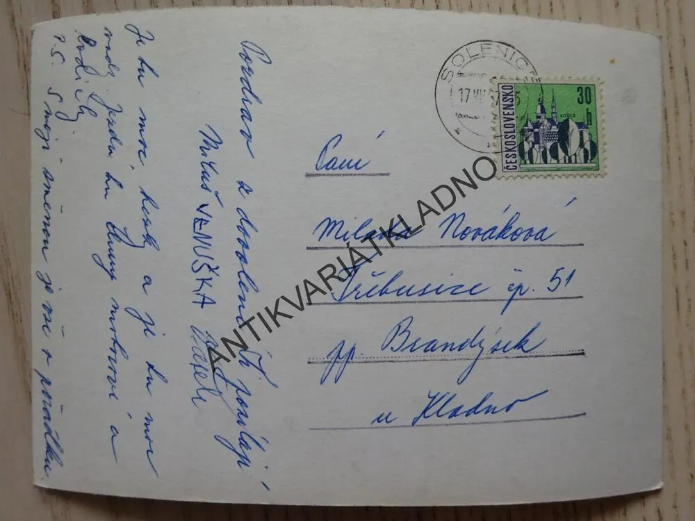 KOSTÍNEK, ORLICKÉ JEZERO, SOLENICE, OKRES PŘÍBRAM