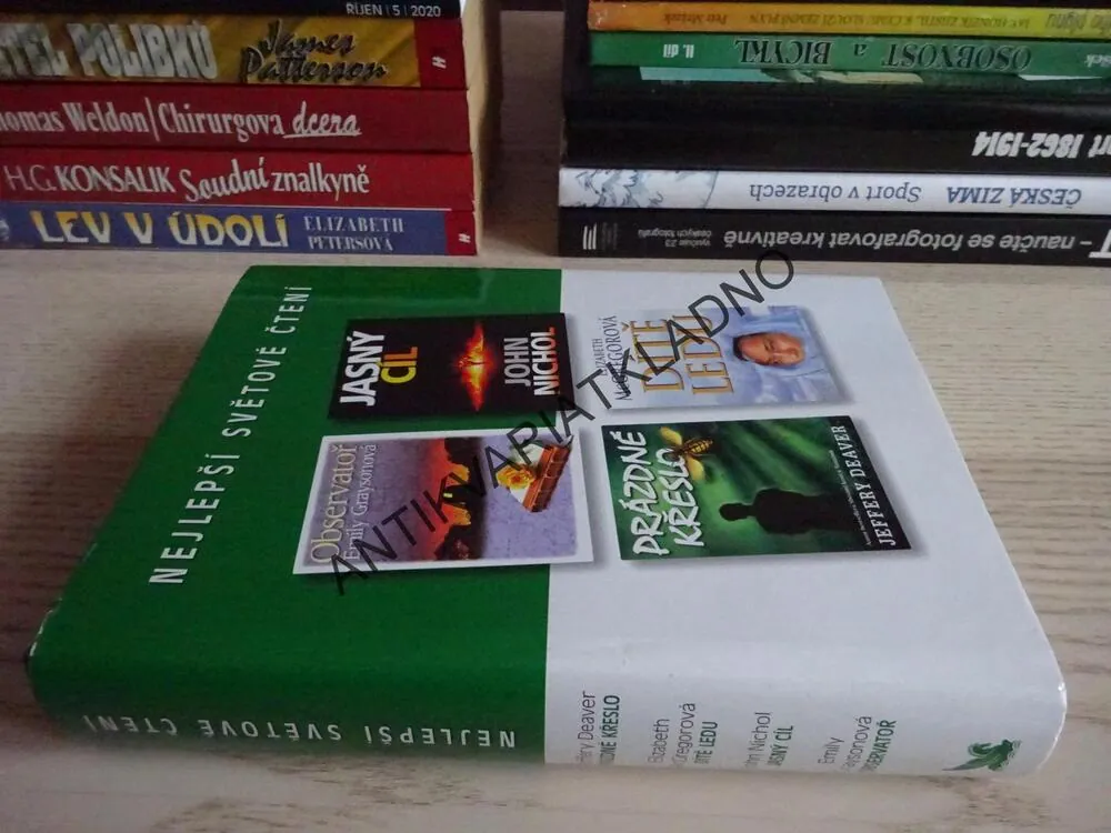 PRÁZDNÉ KŘESLO - DEAVER, DÍTĚ LEDU - MCGREGOROVÁ, JASNÝ CÍL - NICHOL, OBSERRVATOŘ - GRAYSONOVÁ, **an