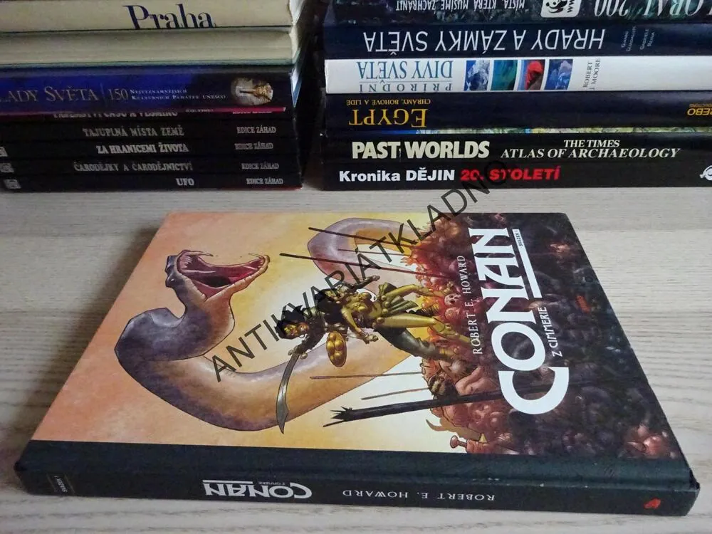 CONAN Z CIMMERIE, ROBERT E. HOWARD, SV.1.,KOMIKS,**an