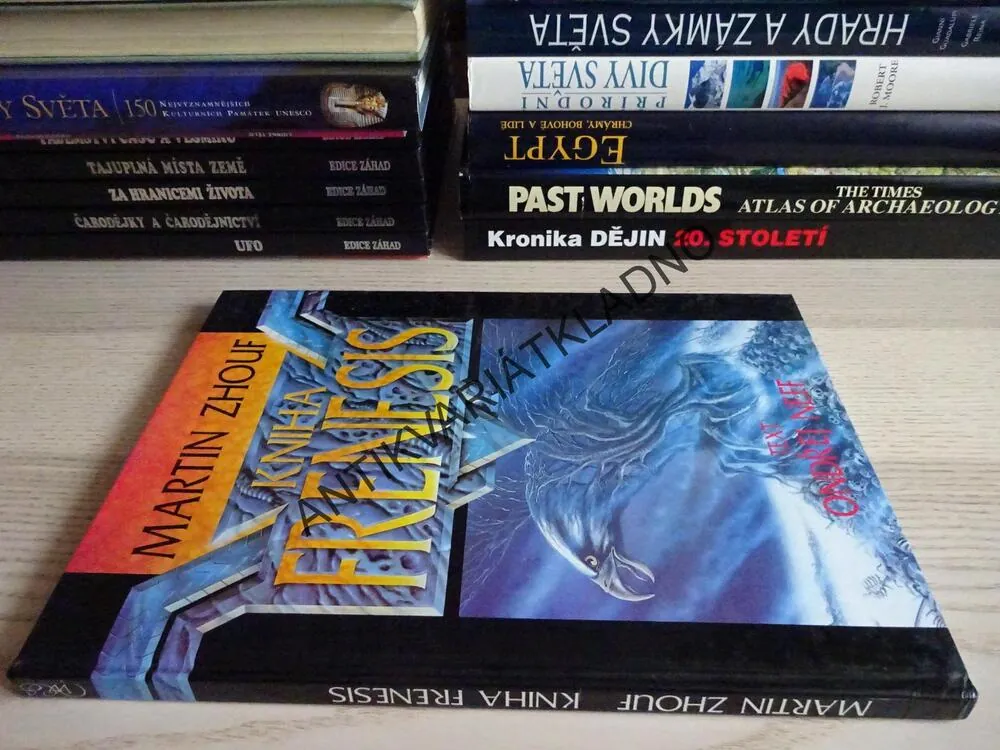 KNIHA FRENESIS, MARTIN ZHOUF, TEXT ONDŘEJ NEFF, **an