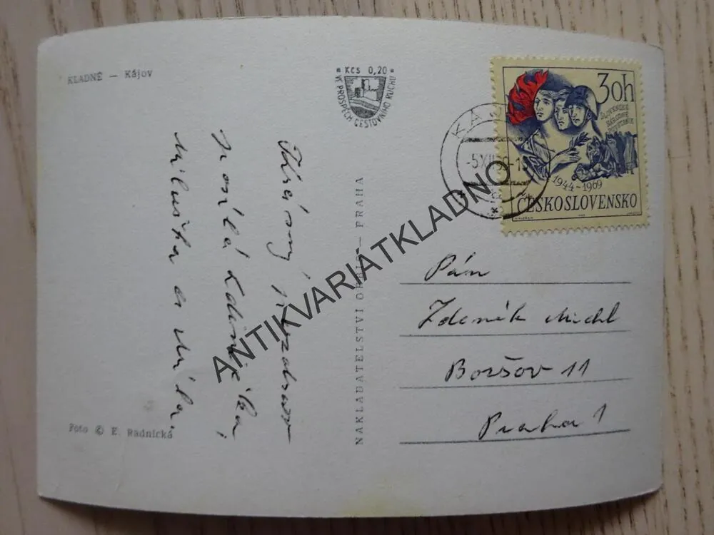 KLADNÉ, KÁJOV, 1969, OKRES ČESKÝ KRUMLOV