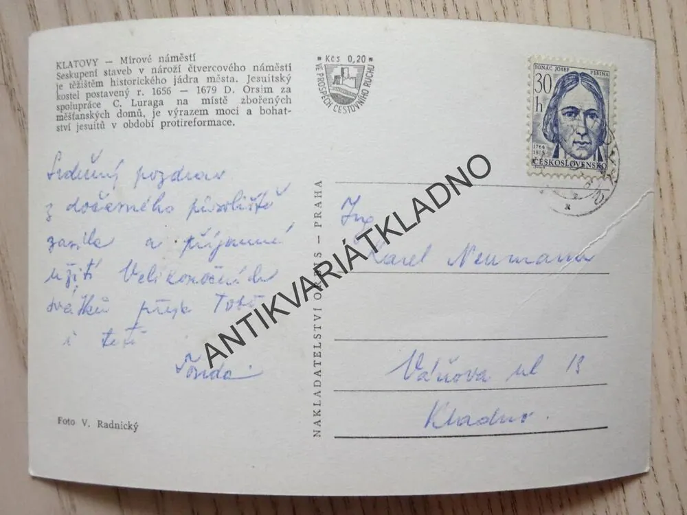 KLATOVY, MÍROVÉ NÁMĚSTÍ