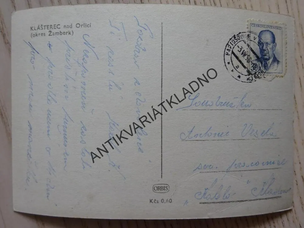 KLÁŠTEREC NAD ORLICÍ, OKRES ŽAMBERK