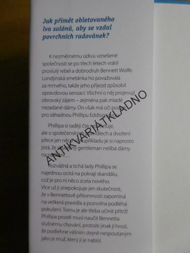 ZKROCENÍ ŠARMANTNÍHO REBELA, SUZANNE ENOCH,