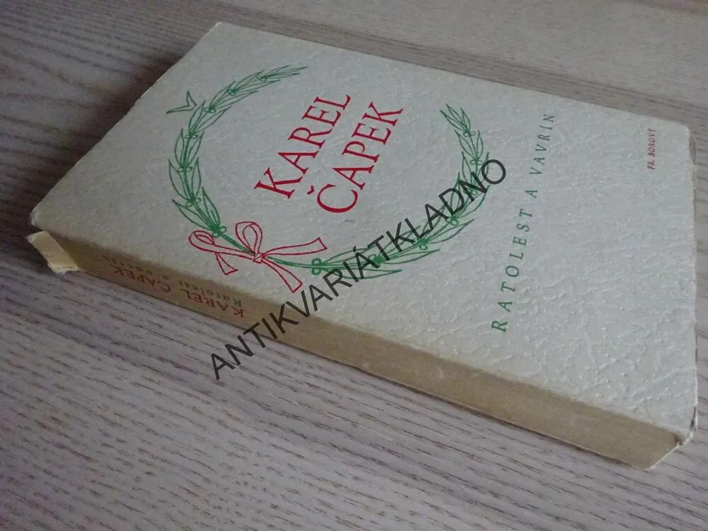 RATOLEST A VAVŘÍN, KAREL ČAPEK, 1947, **an