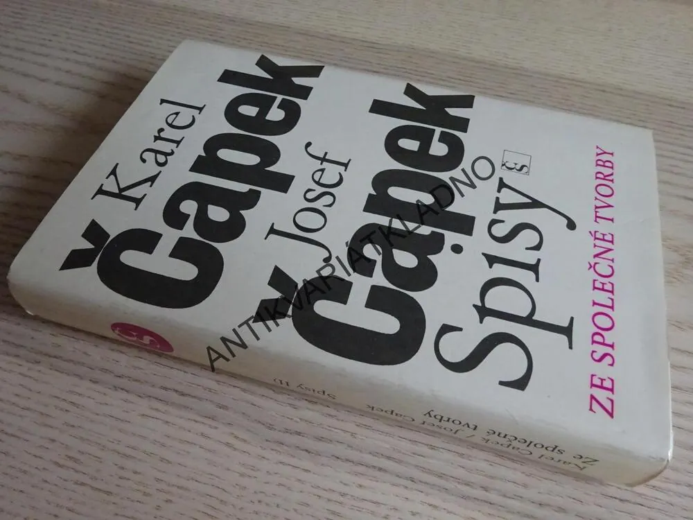 SPISY ZE SPOLEČNÉ TVORBY, JOSEF ČAPEK, KAREL ČAPEK, **an