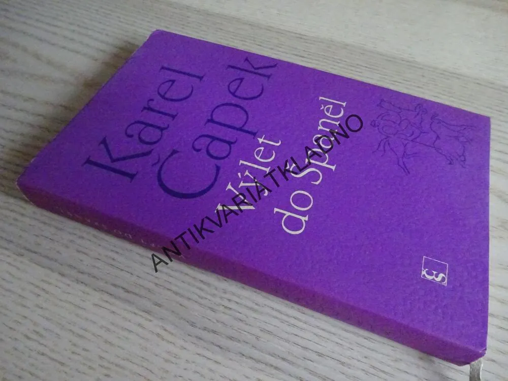 VÝLET DO ŠPANĚL, KAREL ČAPEK, **an
