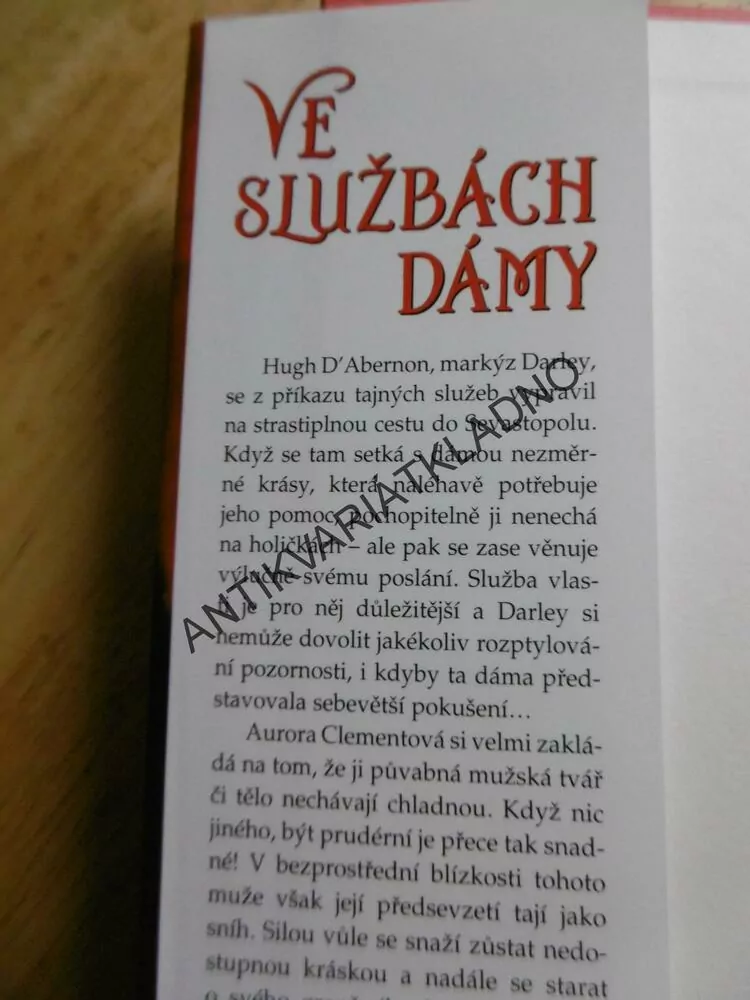 VE SLUŽBÁCH DÁMY, SUSAN JOHNSON