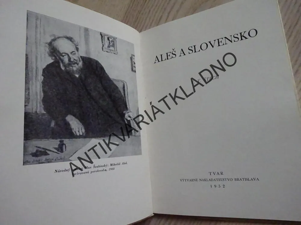 ALEŠ A SLOVENSKO, V. V. ŠTECH, **an