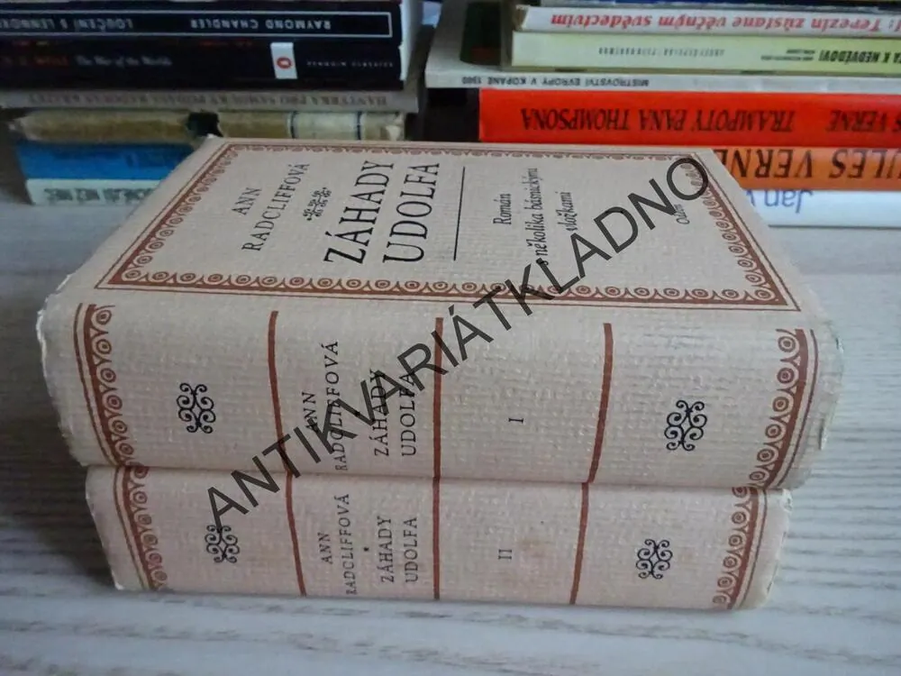 ZÁHADY UDOLFA, 1-2, ANN RADCLIFFOVÁ, **an