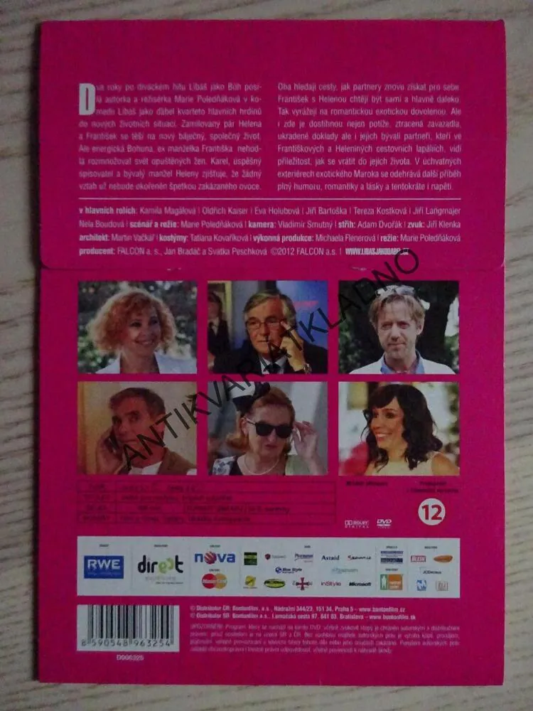 LÍBÁŠ JAKO ĎÁBEL, DVD FILM ČR
