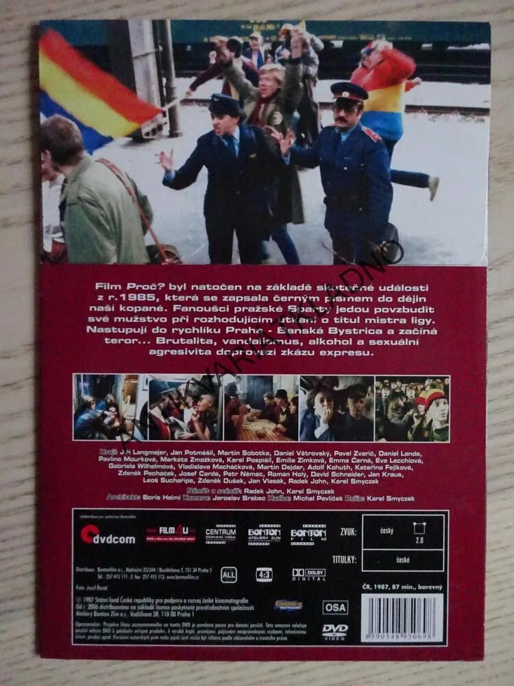 PROČ?, DVD FILM ČR