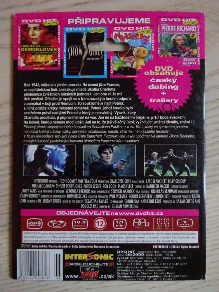 CHARLOTTE GRAY, DVD FILM
