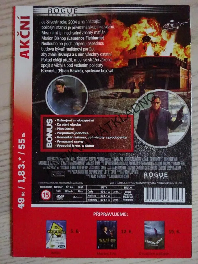 PŘEPADENÍ 13. OKRSKU, DVD FILM
