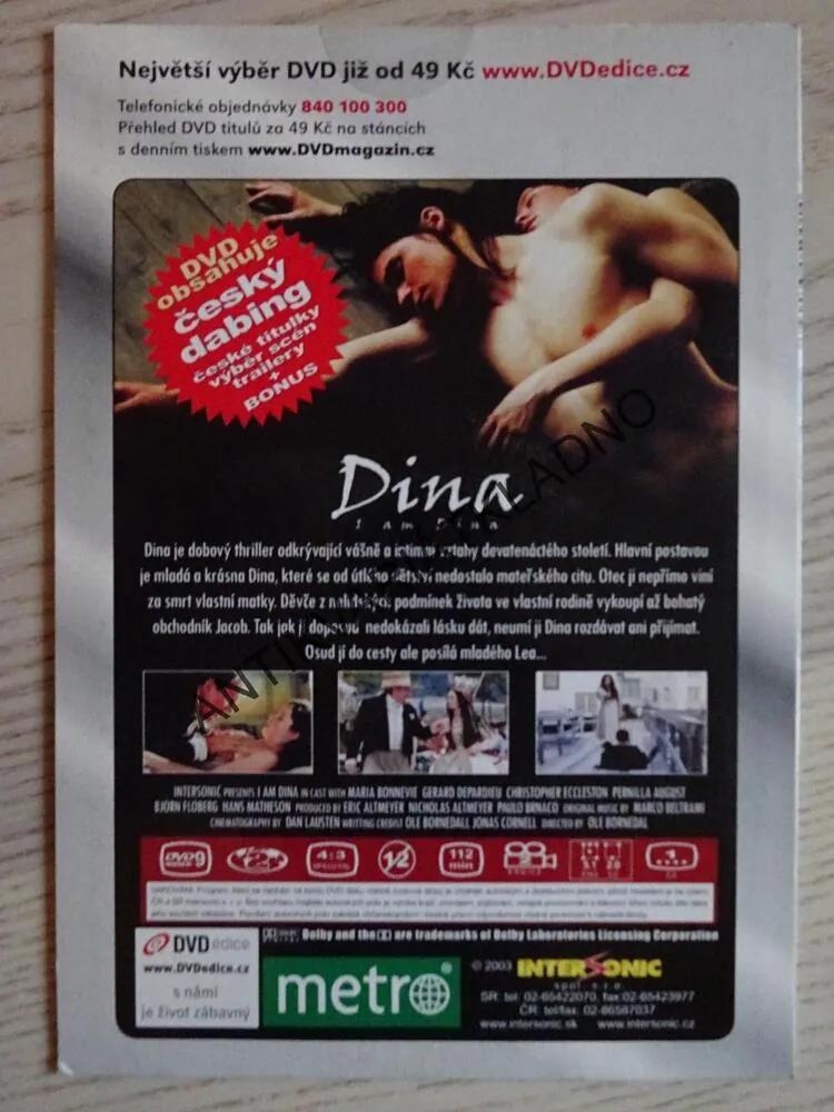 DINA, DVD FILM