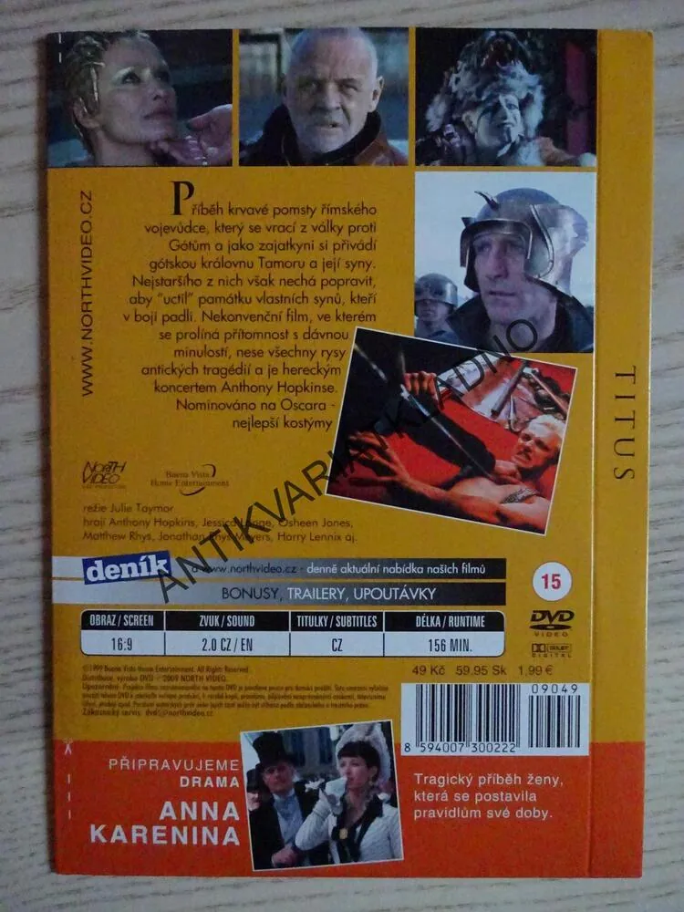 TITUS, DVD FILM