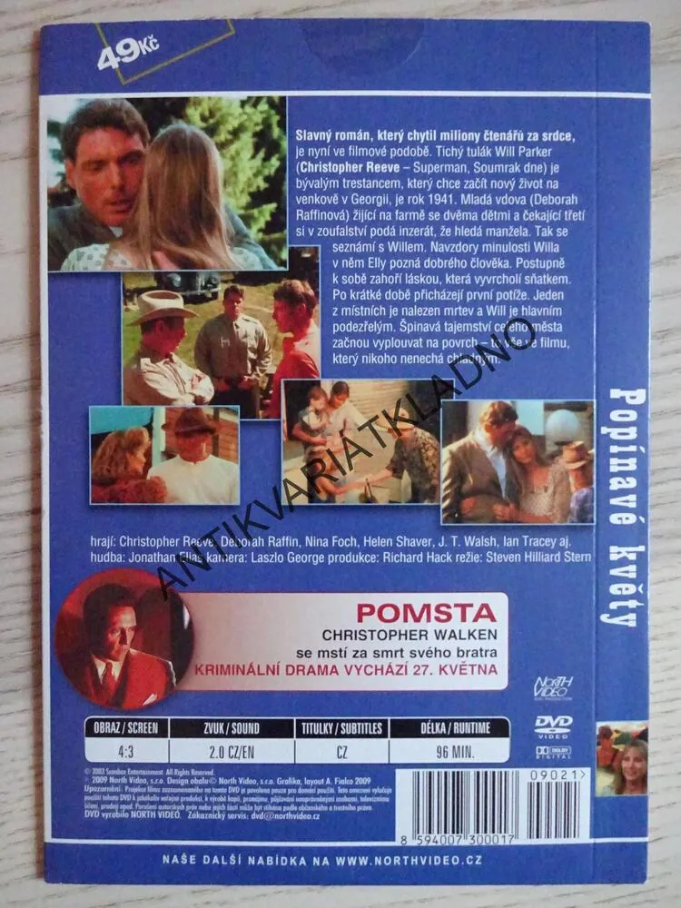 POPÍNAVÉ KVĚTY, DVD FILM