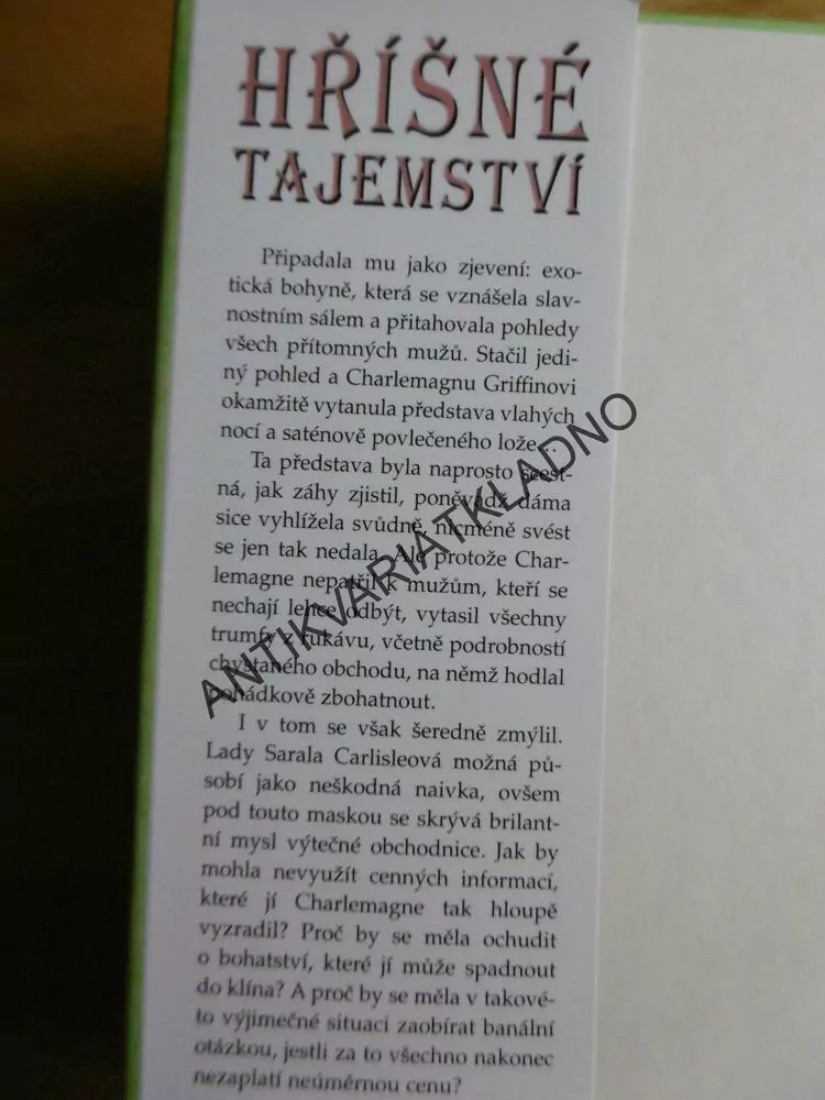 HŘÍŠNÉ TAJEMSTVÍ, SUZANNE ENOCH, **an