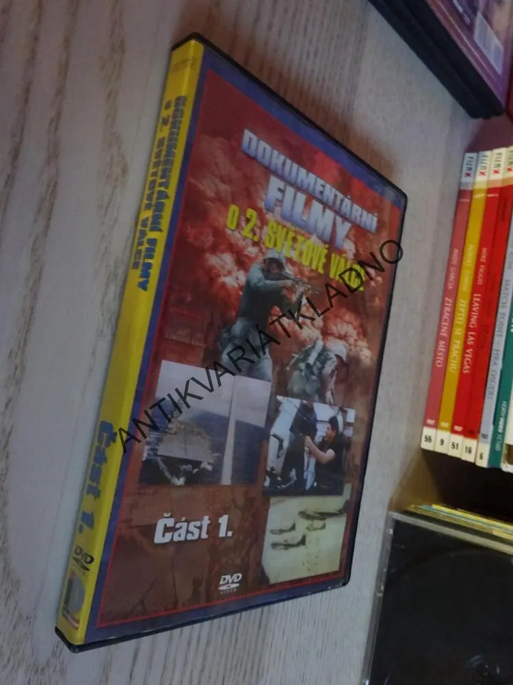 DOKUMENTÁRNÍ FILMY O 2. SVĚTOVÉ VÁLCE, 1. ČÁST, DVD DOKUMENT