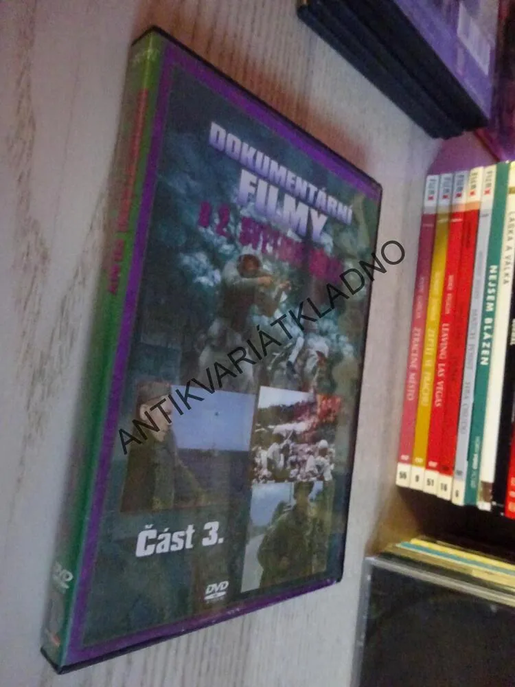 DOKUMENTÁRNÍ FILMY O 2. SVĚTOVÉ VÁLCE, 3. ČÁST, DVD DOKUMENT