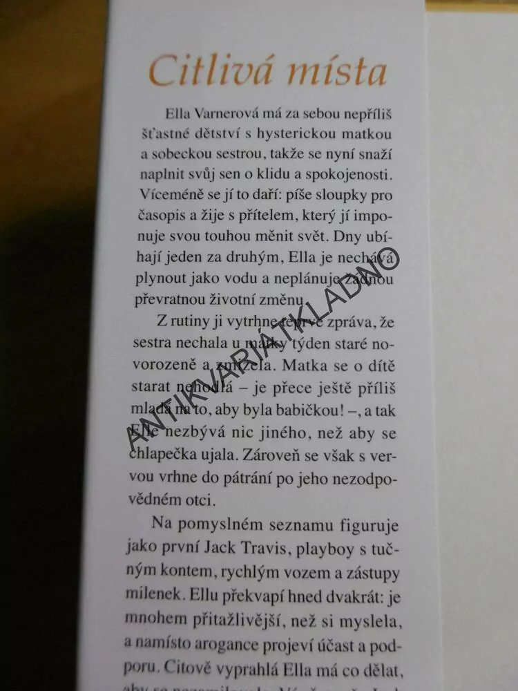 CITLIVÁ MÍSTA, LISA KLEYPAS