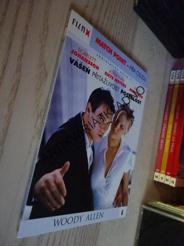 MATCH POINT - HRA OSUDU, SCARLETT JOHANSSON, DVD FILM