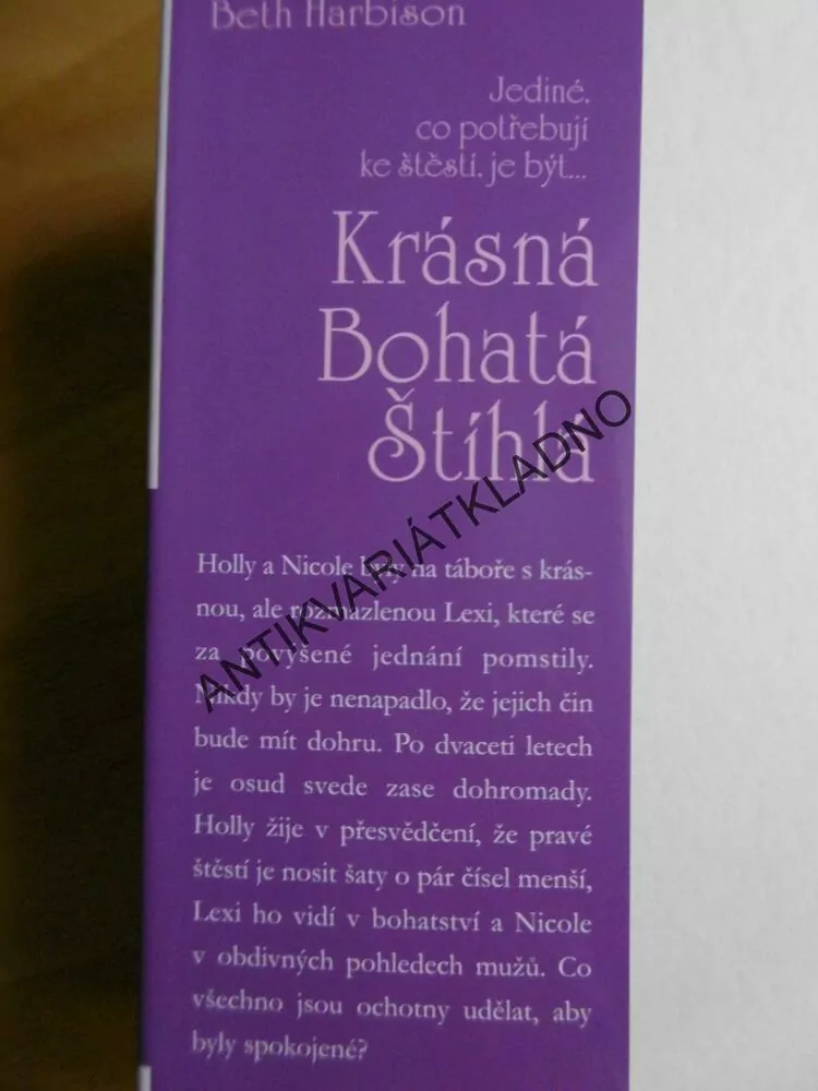 KRÁSNÁ BOHATÁ ŠTÍHLÁ, BETH HARBISON, **an