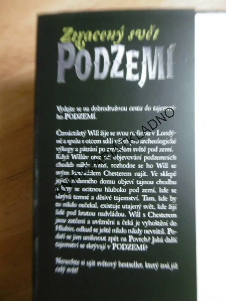 ZTRACENÝ SVĚT V PODZEMÍ, RODERICK GORDON, BRIAN WILLIAMS, **an