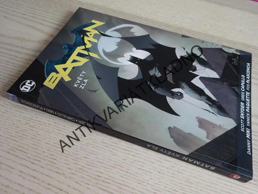 BATMAN, KVĚTY ZLA, KOMIKS DC COMICS, **an