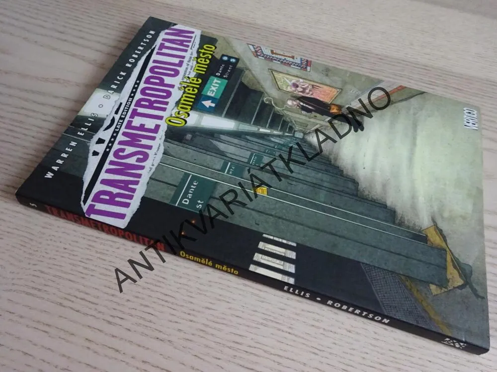 TRANSMETROPOLITAN, OSAMĚLÉ MĚSTO, WARREN ELLIS, DARICK ROBERTSON, **an