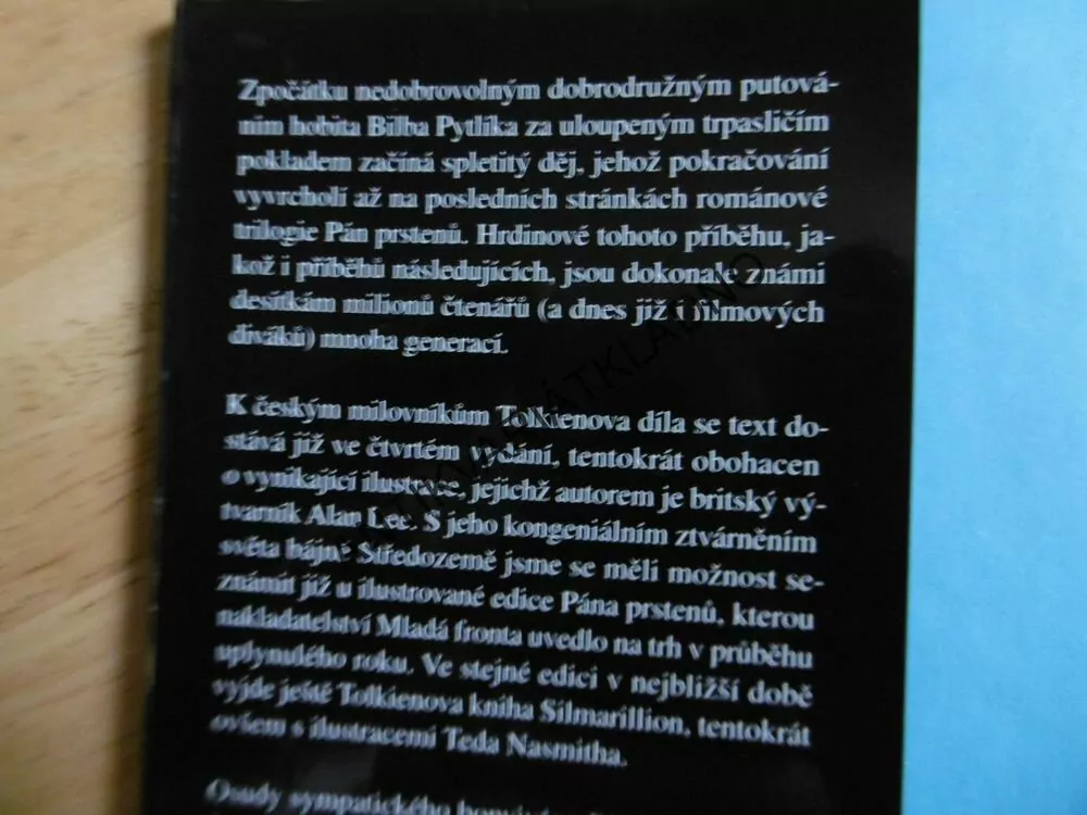 HOBIT ANEB CESTA TAM A ZASE ZPÁTKY, J.R.R. TOLKIEN