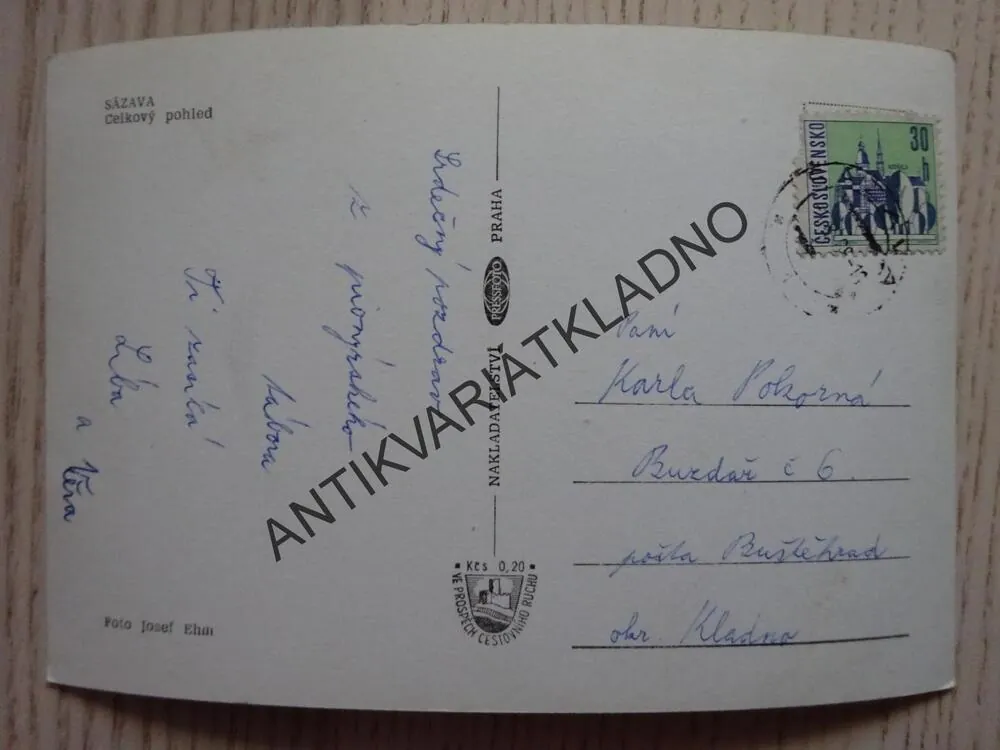 SÁZAVA, CELKOVÝ POHLED, OKRES BENEŠOV