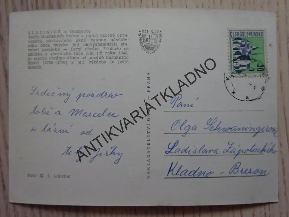 SLATINICE U OLOMOUCE, OKRES OLOMOUC