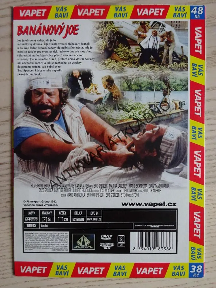 BANÁNOVÝ JOE, DVD FILM