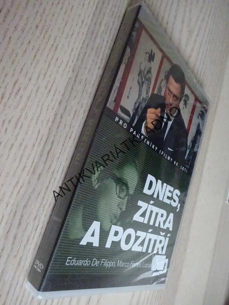 DNES, ZÍTRA A POZÍTŘÍ, DVD FILM