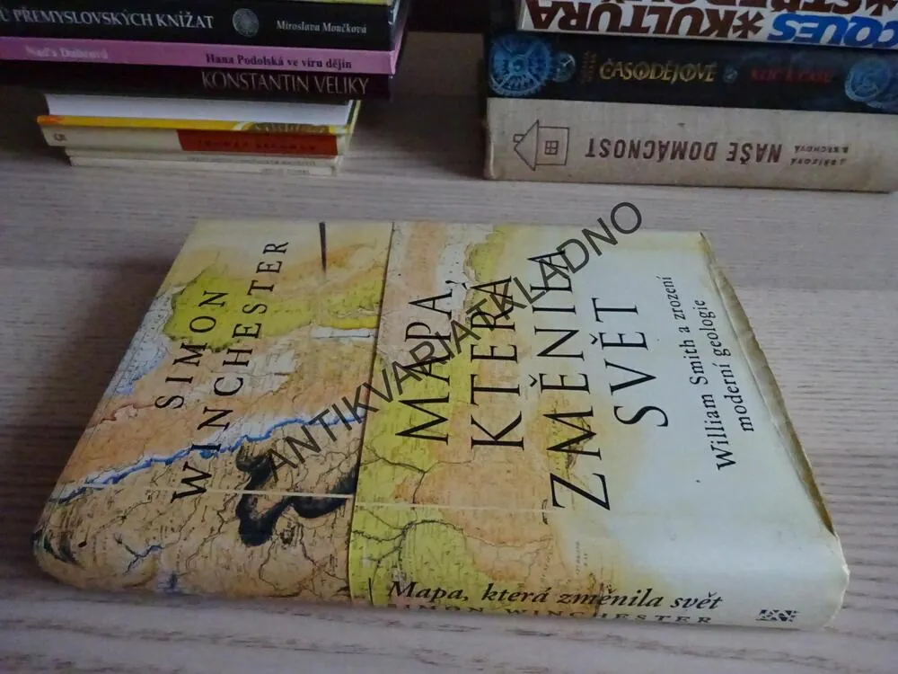 MAPA, KTERÁ ZMĚNILA SVĚT, SIMON WINCHESTER, **an