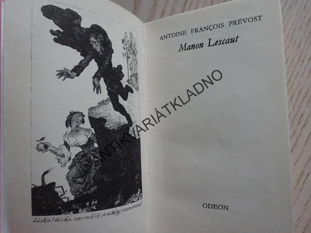 MANON LESCAUT, ANTOINE FRANCOIS PRÉVOST, **an