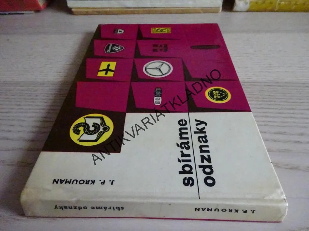 SBÍRÁME ODZNAKY, J. P. KROUMAN, **an