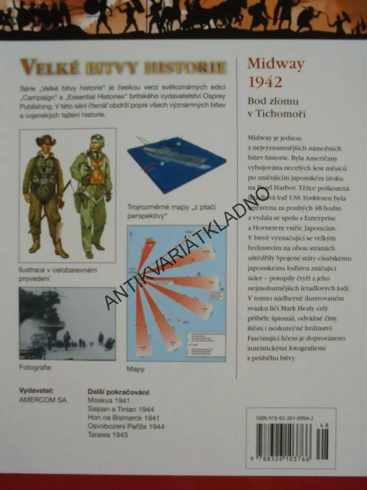 MIDWAY 1942, VELKÉ BITVY HISTORIE 48, VÁLKA