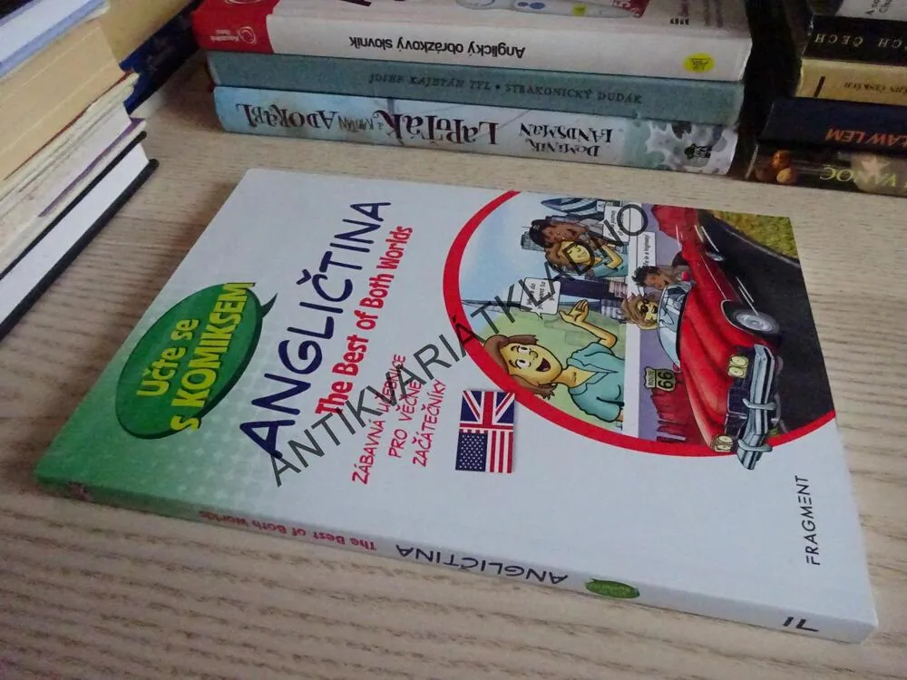 ANGLIČTINA, THE BEST OF BOTH WOLRDS, UČTE SE KOMIKSEM, **an