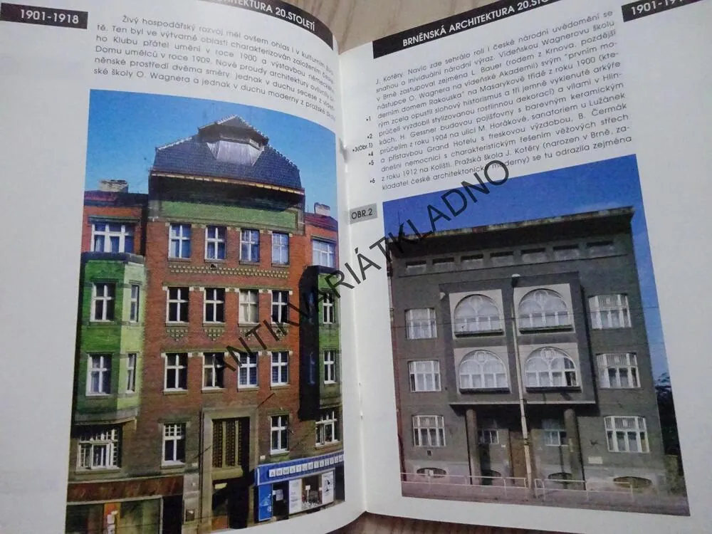 BRNĚNSKÁ ARCHITEKTURA 20. STOLETÍ, DUŠAN RIEDL, **an