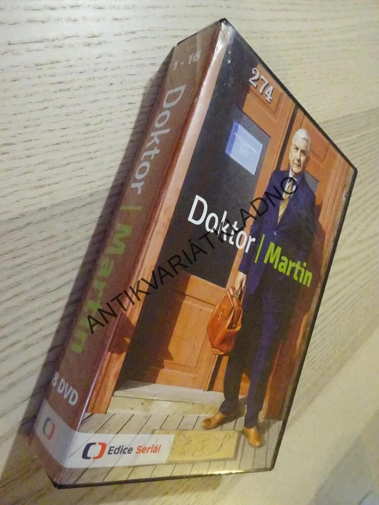 DOKTOR MARTIN, DVD FILM ČR, 8 DVD