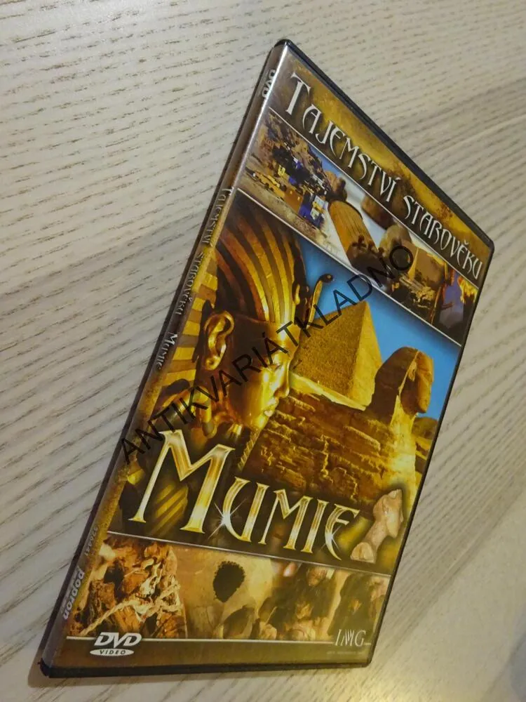 TAJEMSTVÍ STAROVĚKU, MUMIE, DVD FILM