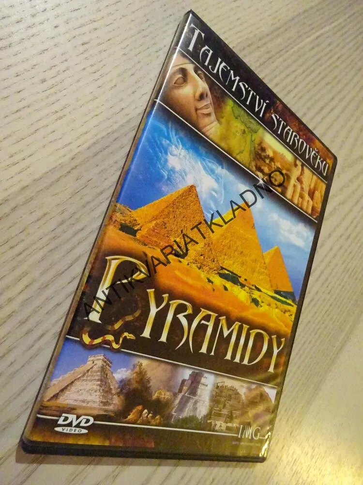 TAJEMSTVÍ STAROVĚKU, PYRAMIDY, DVD FILM
