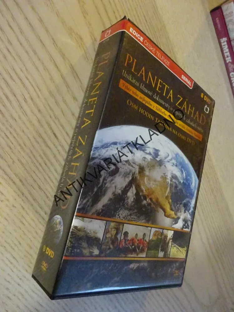 PLANETA ZÁHAD, ARNOŠT VAŠÍČEK, 8 DVD DOKUMENT