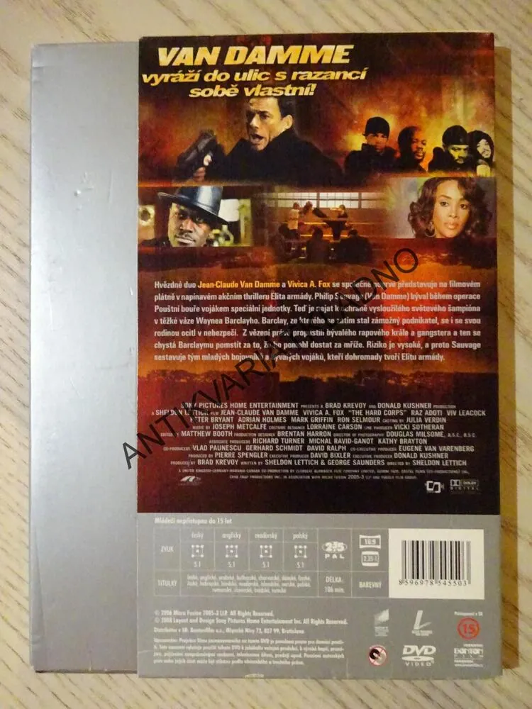 ELITA ARMÁDY, DVD FILM 