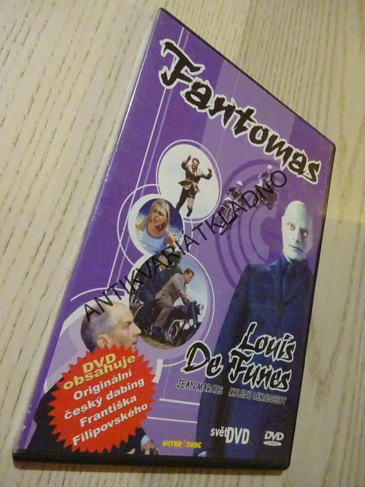 FANTOMAS, DVD FILM 