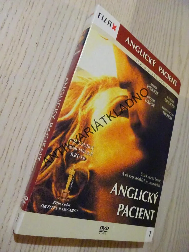 ANGLICKÝ PACIENT, DVD FILM